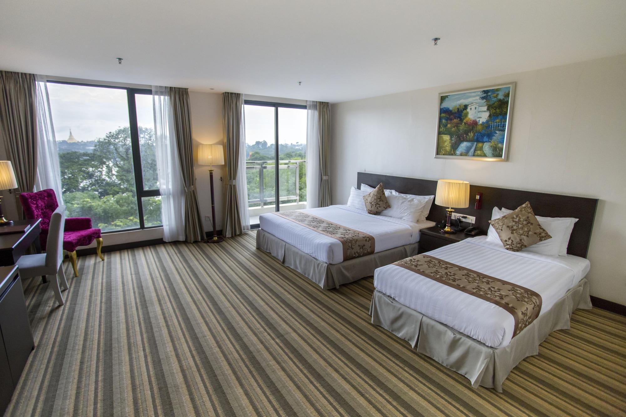 Esperado Lakeview Hotel Yangon Exterior foto